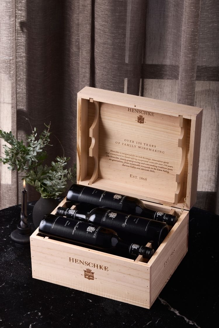 Henschke Collector's Wooden Box - Choose Your Own Wine